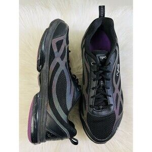 Ryka Devotion XT Training Shoes Black Purple Cross Trainer Sneakers Womens Sz 9